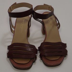 Perla Formentini Ankle Strap Brown Leather Italy